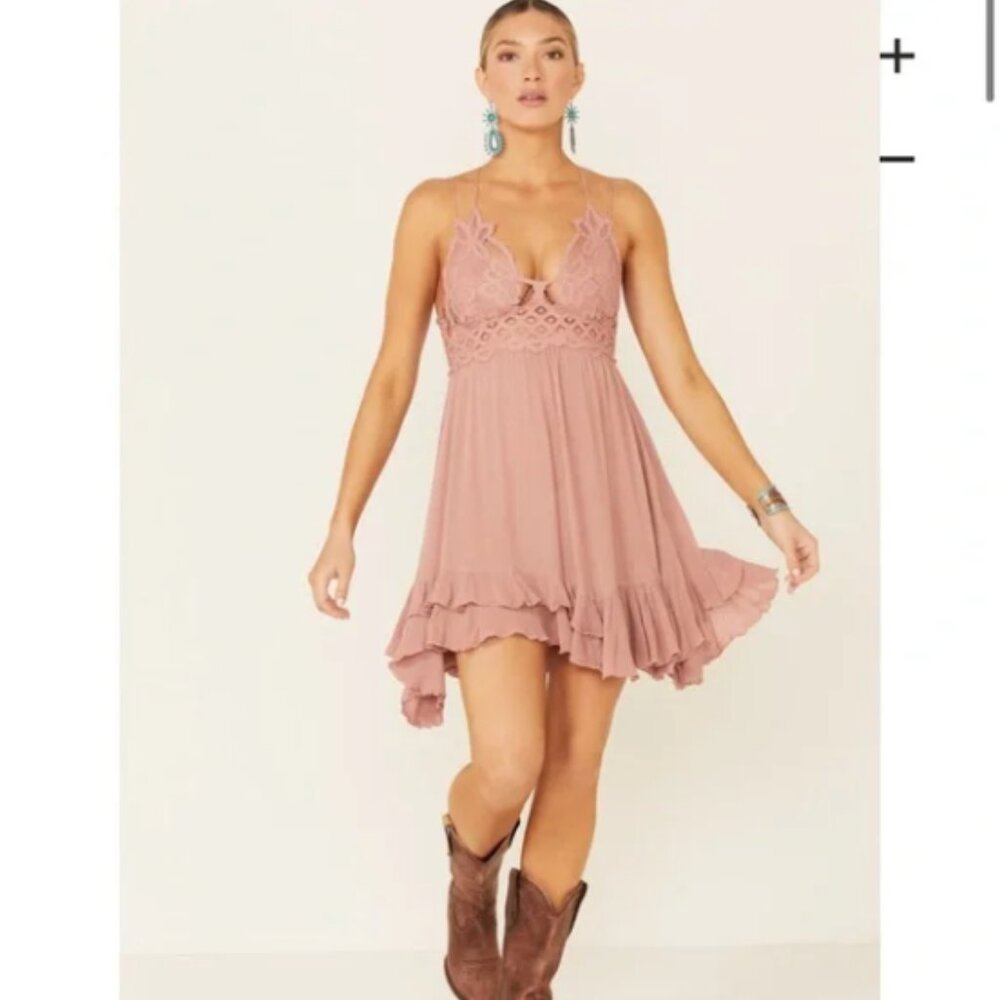 NWT Free People Women's Adella Slip Dress